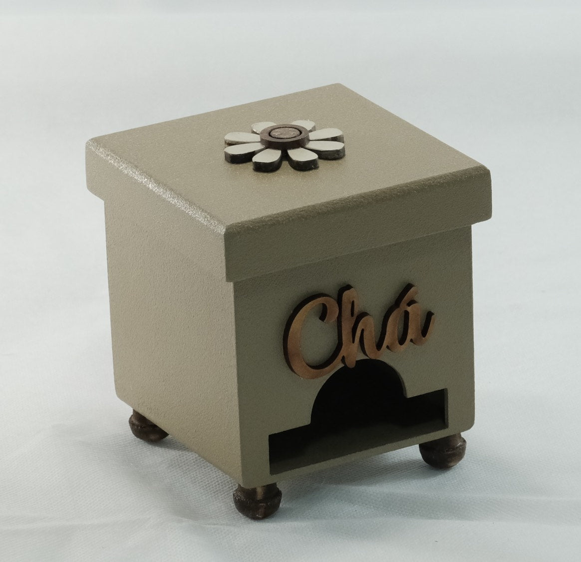 290g porta chá | 9x9cm | R$ 34.99