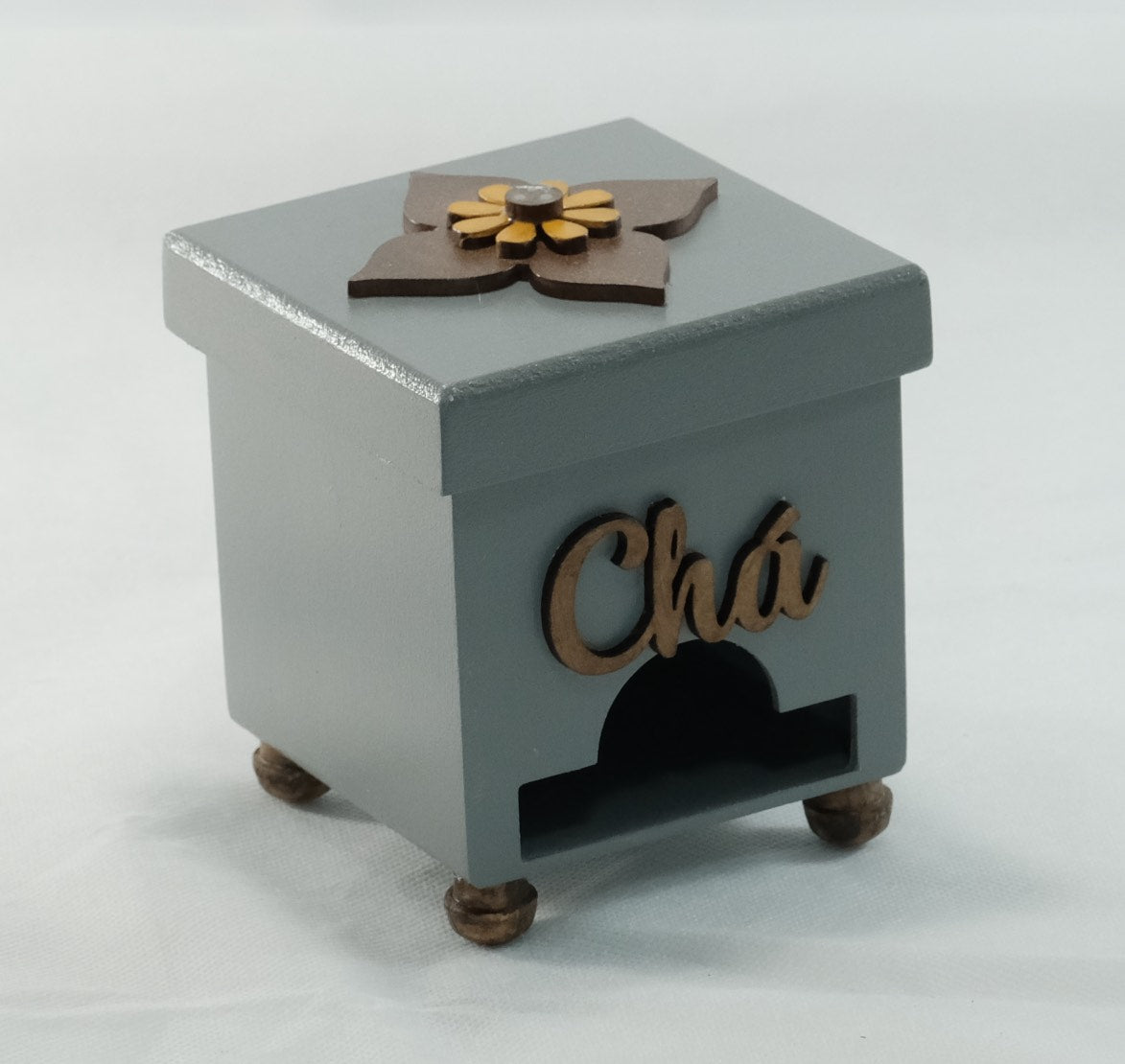 290h porta chá | 9x9cm | R$ 34.99