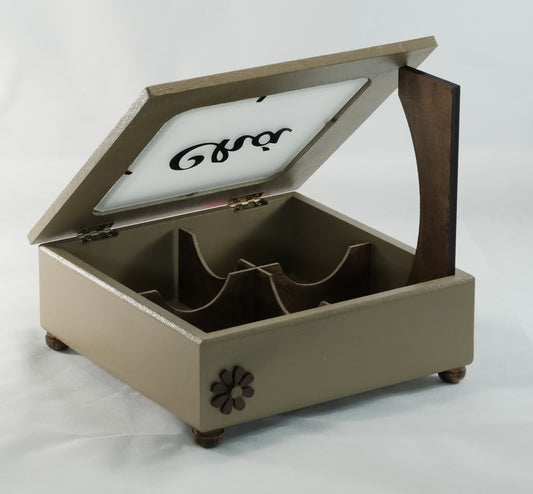 292a porta chá | 20x20cm | R$ 99.99